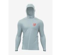 Compressport - Veste de running imperméable - Hurricane Waterproof 10/10 Jacket Grey Dawn - Taille S - Gris Gris S