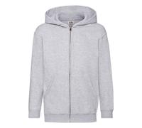 Veste À Capuche Coton Classic Gris Chiné 7/8A