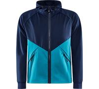 CRAFT Glide Hood Jacket M - Homme - Bleu / Vert - taille S- modèle 2023