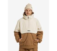 Veste à capuche DC Shoes Nexus Réversible 5K blanc crème marron - L
