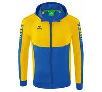 Veste à capuche d'entraînement enfant Erima Six Wings Bleu 12 ans