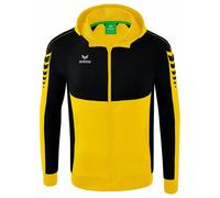 Veste à capuche d'entraînement enfant Erima Six Wings Jaune 12 ans