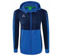Veste à capuche d'entraînement femme Erima Six Wings Bleu 38