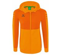Erima Veste d'entraînement Six Wings à capuche Femme Orange 36