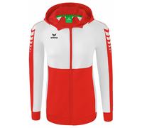 Veste à capuche d'entraînement femme Erima Six Wings Rouge 40