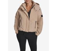 Veste à capuche DKNY Hooded OS marron clair femme - L