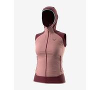 Veste à capuche Dynafit Mezzalama Polartec Alpha rose grenat femme - S