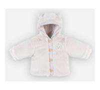 Veste à capuche en Groloudoux®, greige 1M