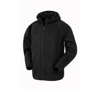 Veste à capuche en micropolaire recy Result - black - XS S