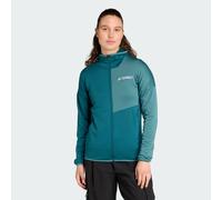 adidas Terrex - Women's Terrex Xperior Climawarm LT Fleece - Veste polaire - XS - mystery green / preloved teal