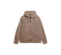 Veste Ã capuche en sergÃ© dÃ©lavÃ© Superdry Beige M