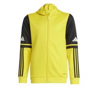 adidas Mixte Enfant Squadra25 Hoody Kids Sweatshirt, Team Yellow/Black/White, 5-6 Years