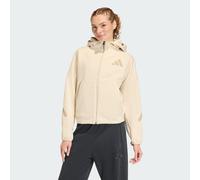 Adidas Z.n.e Full Zip Sweatshirt Beige L / Regular Femme