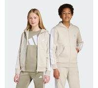Adidas Essentials Full Zip Sweatshirt Beige 13-14 Years Garçons,Filles