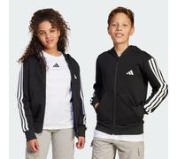 Veste à capuche entièrement zippée Essentials Enfants Black / White 15-16A