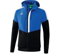 Veste à capuche - Erima - Tracktop Squad - Bleu royal/noir/blanc - Manches longues - Doublure mesh L