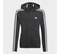 Veste à capuche Essentials3-Stripes Black / White 8-9A