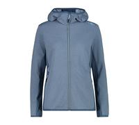 CMP - Women's Striped Jacquard Jacket Fix Hood - Veste polaire - 46 - space melange