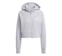 Adidas Aeroready Game And Go Fleece Tracksuit Jacket Gris L Femme