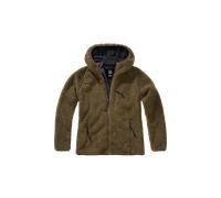 §Veste à Capuche Femme Brandit Teddyfleece Olive§
