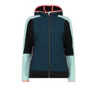 CMP, JACKET FIX HOOD, 34M2826, Light Turquoise, D40, Woman
