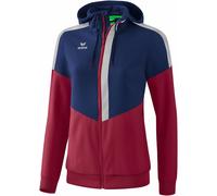 Veste à capuche femme Erima Tracktop Squad Bleu 42