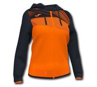 Veste à capuche femme Joma Supernova II - orange/noir - L 12 ans