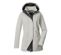 G.I.G.A. DX Femme Veste/veste de transition aspect laine avec capuche GW 78 WMN JCKT, grau-melange, 42, 43688-000