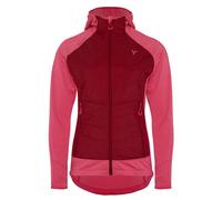 Veste à capuche femme Silvini Divera Rouge M