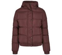 Veste Ã capuche femme Urban Classics puffer Rouge S