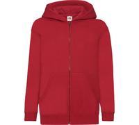 Fruit Of The Loom - Veste à capuche - Unisexe (12-13 ans) (Rouge) - UTBC1368 Rouge G