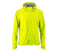 Gonso Save Light, Veste de vélo pour homme, Veste de pluie imperméable, étanche jusqu'à 10 000 mm et coupe-vent, G-Tex, Laminé 2 couches et coutures scellées, Coupe large, Sans PFC, Jaune, L