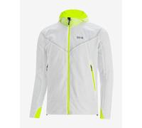 Veste à capuche Gore Wear R5 GORE-TEX INFINIUM™ blanc jaune fluo - S