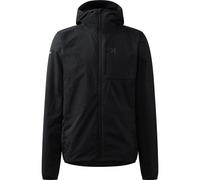 Haglöfs Veste L.I.M Mimic Barrier Hood – légère, déperlante, softshell – Homme Noir XL