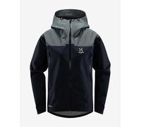 Veste à capuche Haglöfs ROC Flash GORE-TEX bleu acier femme - M