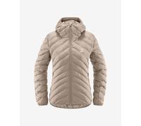 Veste à capuche Haglöfs Särna Mimic Hood blanc perle femme - L