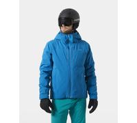Veste à capuche Helly Hansen Alpha LifaLoft RECCO Ski Free bleu lumineux - XXL