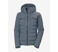 Veste à capuche Helly Hansen Alphelia Elevate bleu gris femme - L