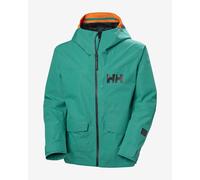 Veste à capuche Helly Hansen Emiko Shell 3L RECCO Ski Free bleu turquoise - XL