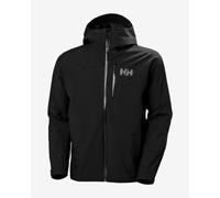 Veste à capuche Helly Hansen Loke Shell 2L noir charbon - S