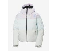 Veste à capuche Helly Hansen Nora Short Puffy blanc bleu violet pastel femme - S