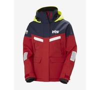Veste à capuche Helly Hansen Pier 4.0 2L rouge bleu jaune femme - L