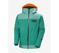 Veste à capuche Helly Hansen Powdreamer 2.0 PrimaLoft Ski Free vert émeraude - M