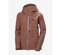 Veste à capuche Helly Hansen Verglas Backcountry Shell Ski Free rose terre femme - XS