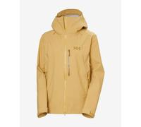 Veste à capuche Helly Hansen Verglas Backcountry Ski Shell jaune femme - XL