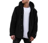 Veste a Capuche Homme Longue Classe Sweat Polaire Hiver Chaud Chaude Polaires Manteau Cher Blouson De Ski Pilou Polaire Homme Hiver Chaud Tres Sweat XL