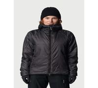 Veste à capuche Houdini Dunfri noire femme - XS