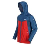 Regatta Veste à capuche Isolite imperméable, respirante et extensible Dresford pour hommes. Poches et coutures étanches. Convient pour la randonnée.