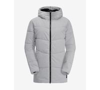 Veste à capuche Jack Wolfskin Karolinger Long gris clair femme - L