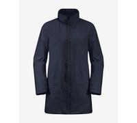 Jack Wolfskin Textor Coat W Manteau, Bleu Nuit, M Femme